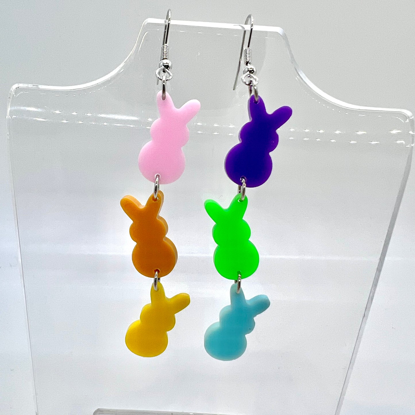 Peeps Bunny Earrings