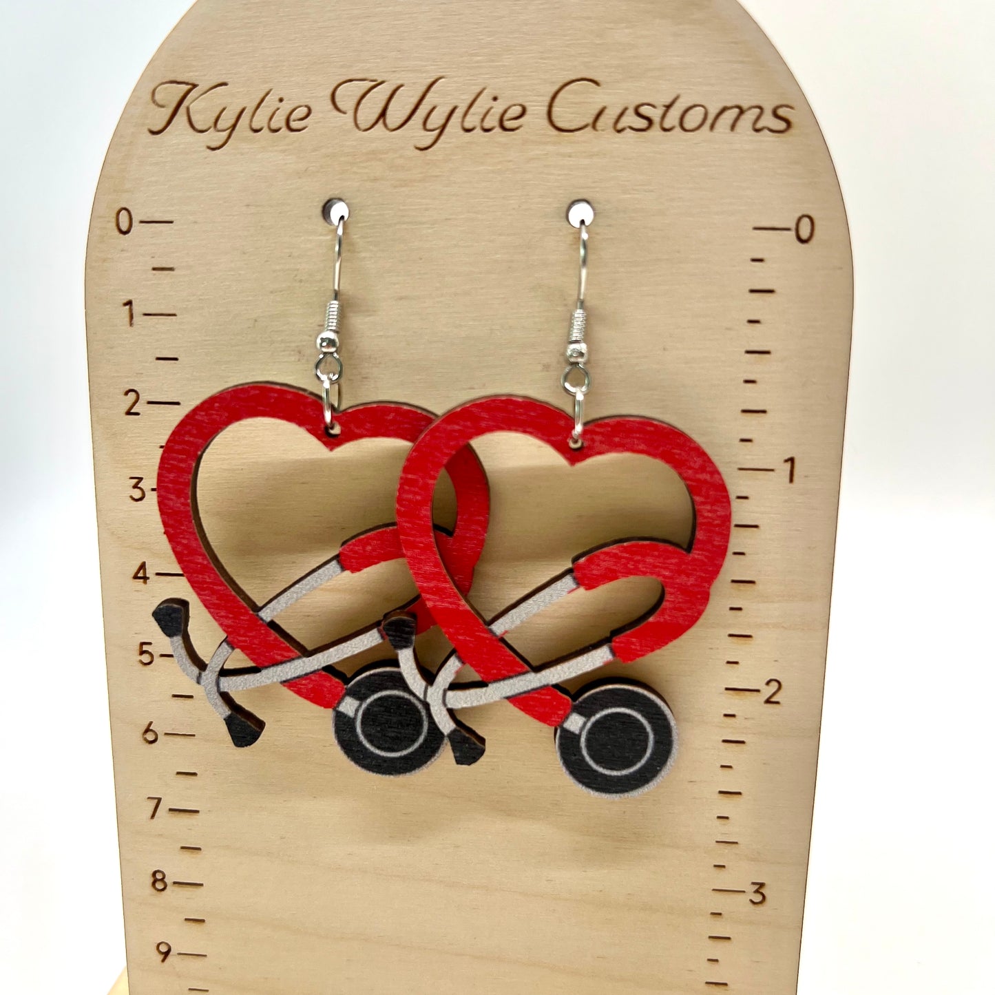 Nurse Heart Earrings