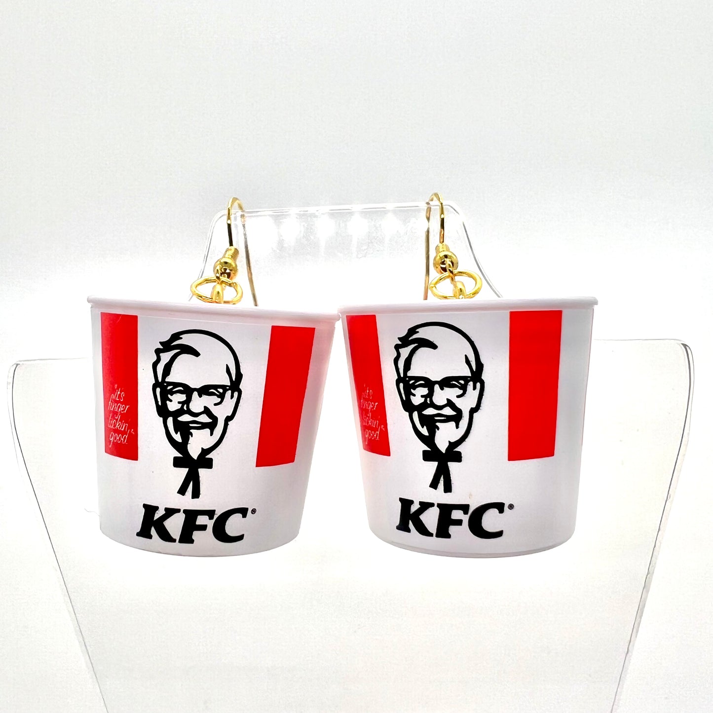 KFC Bucket Earrings