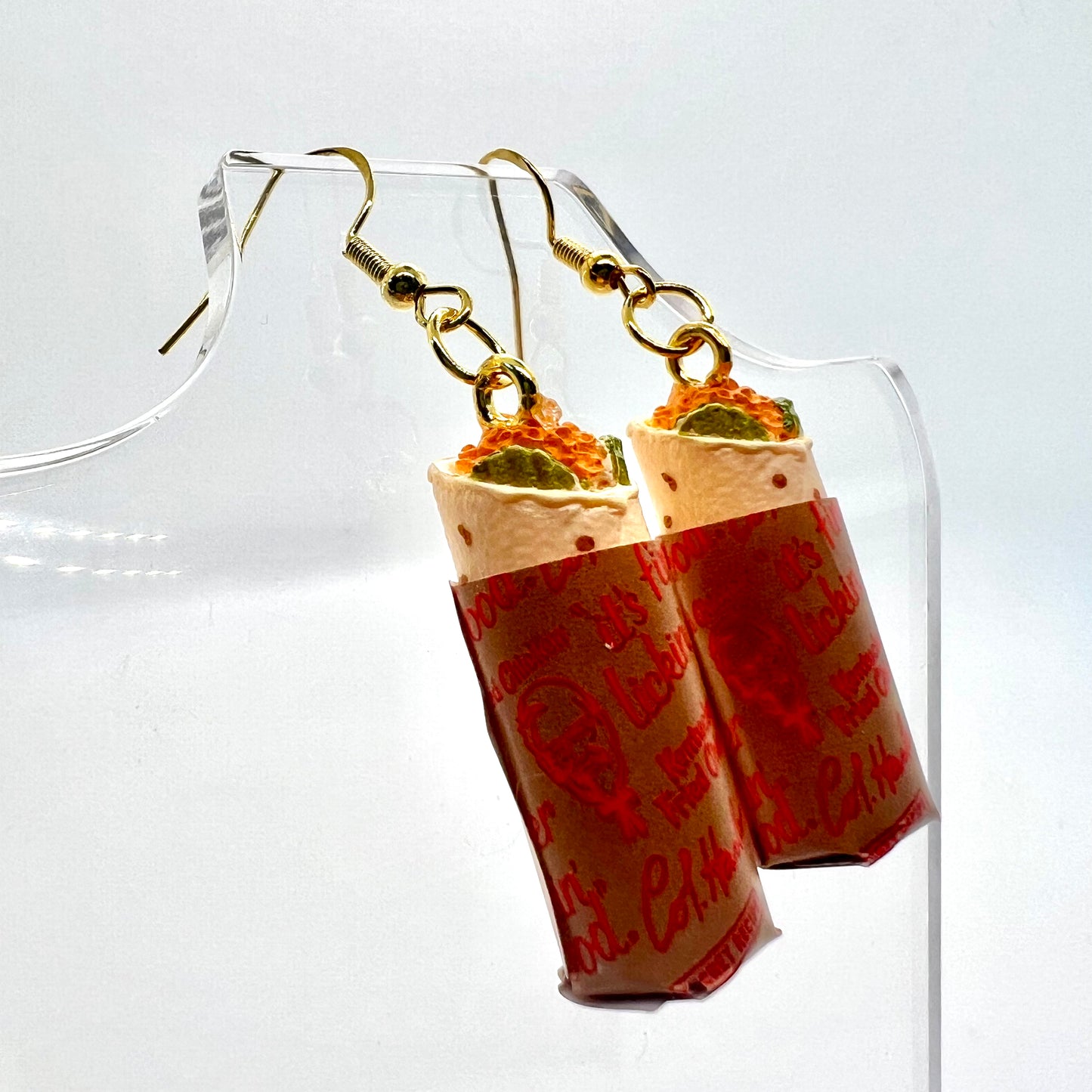 Chicken Wrap Earrings