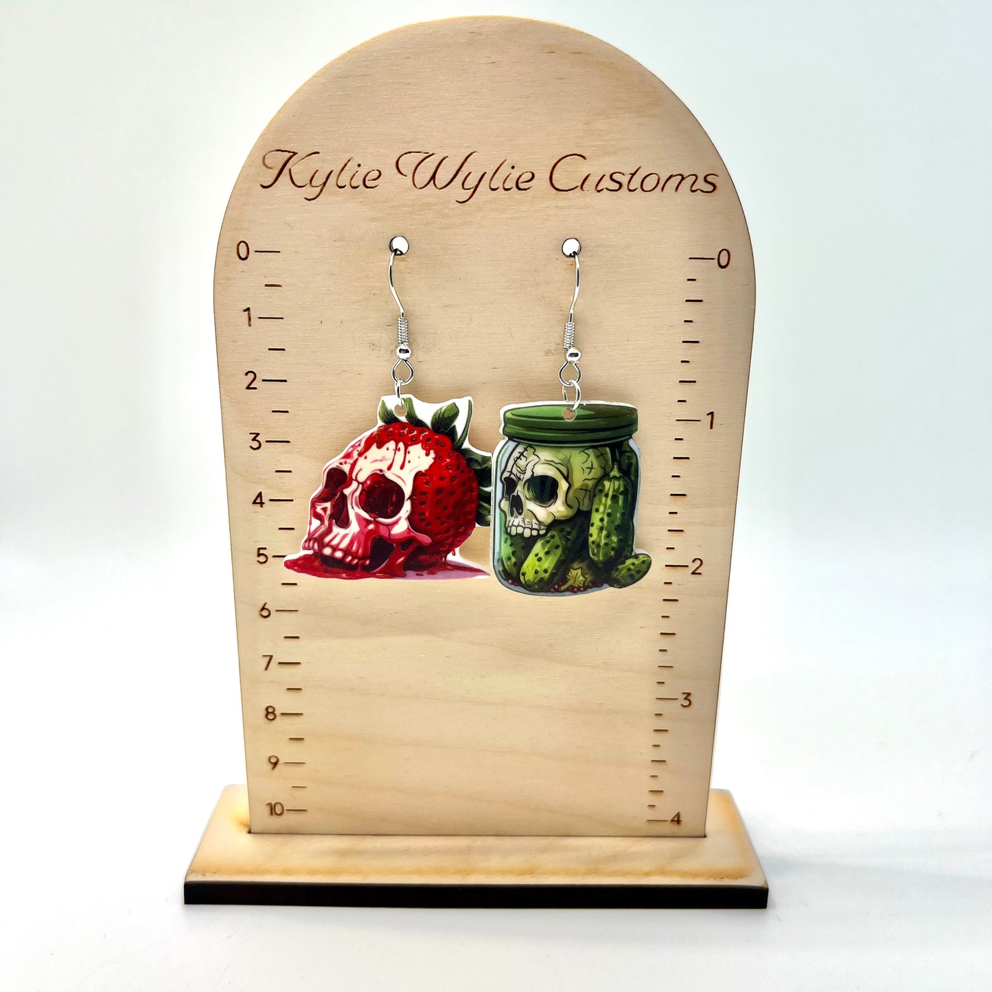 Skull Snack Earrings