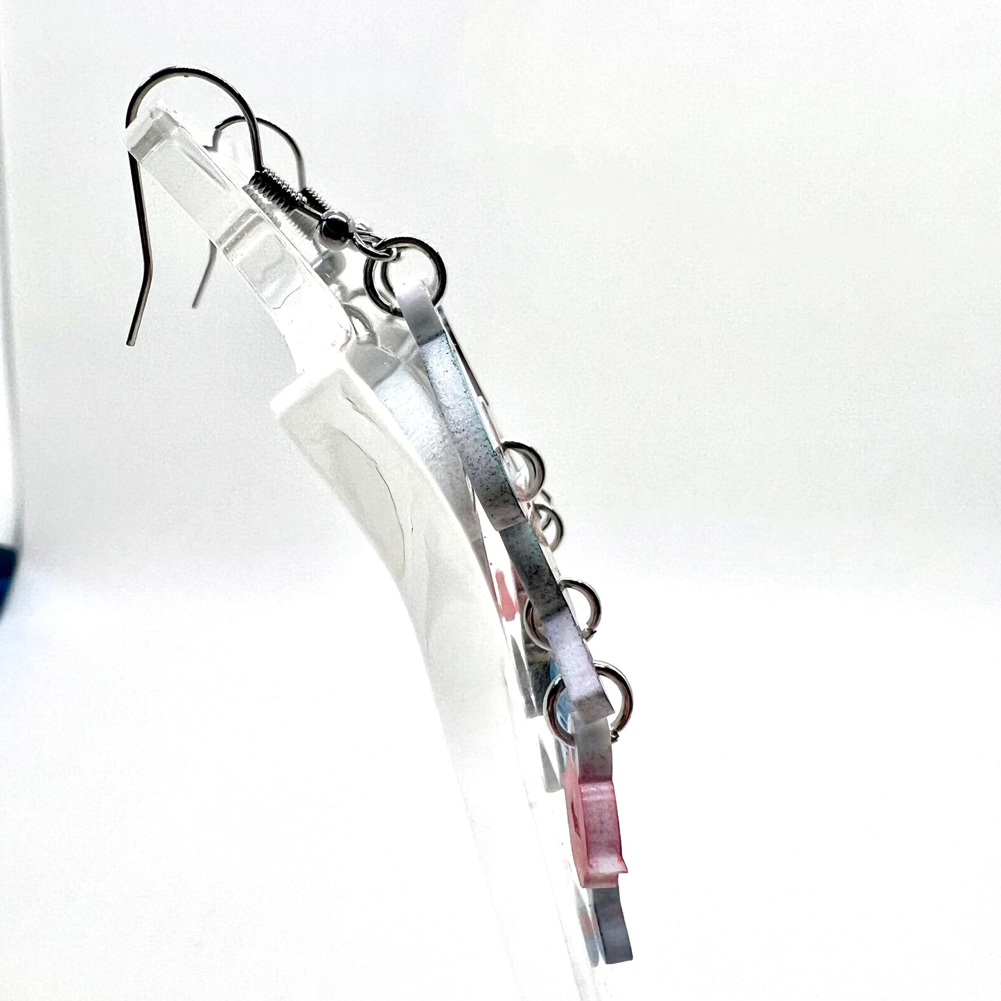 Makeup Compact Earrings