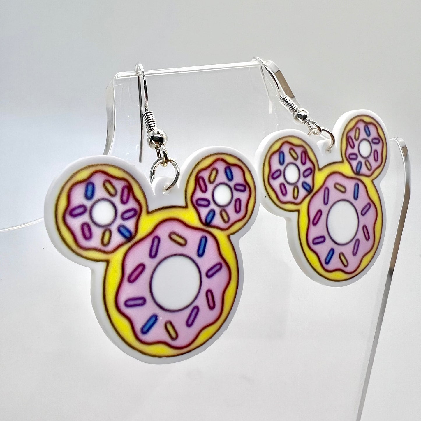 Mickey Donut Earrings