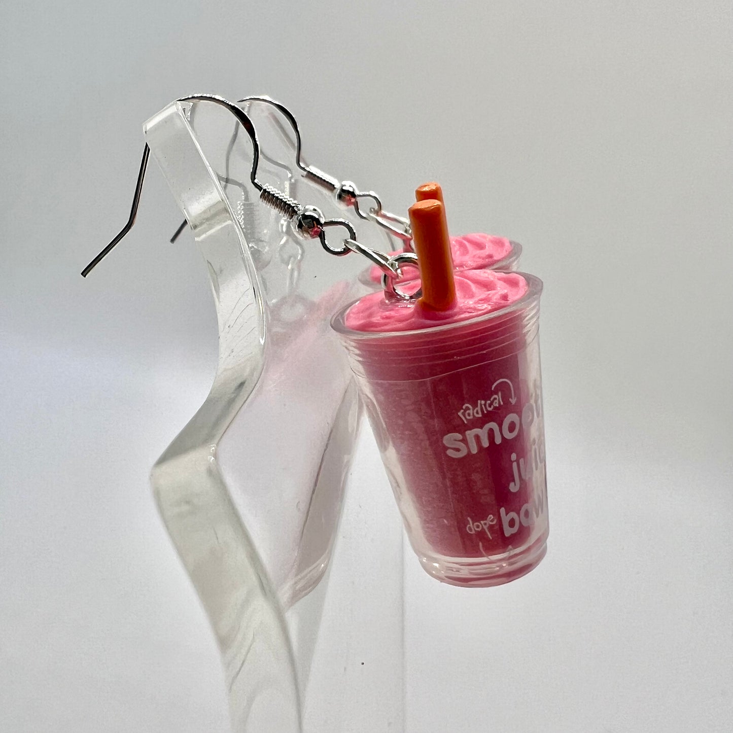 Jamba Juice Smoothie Earrings