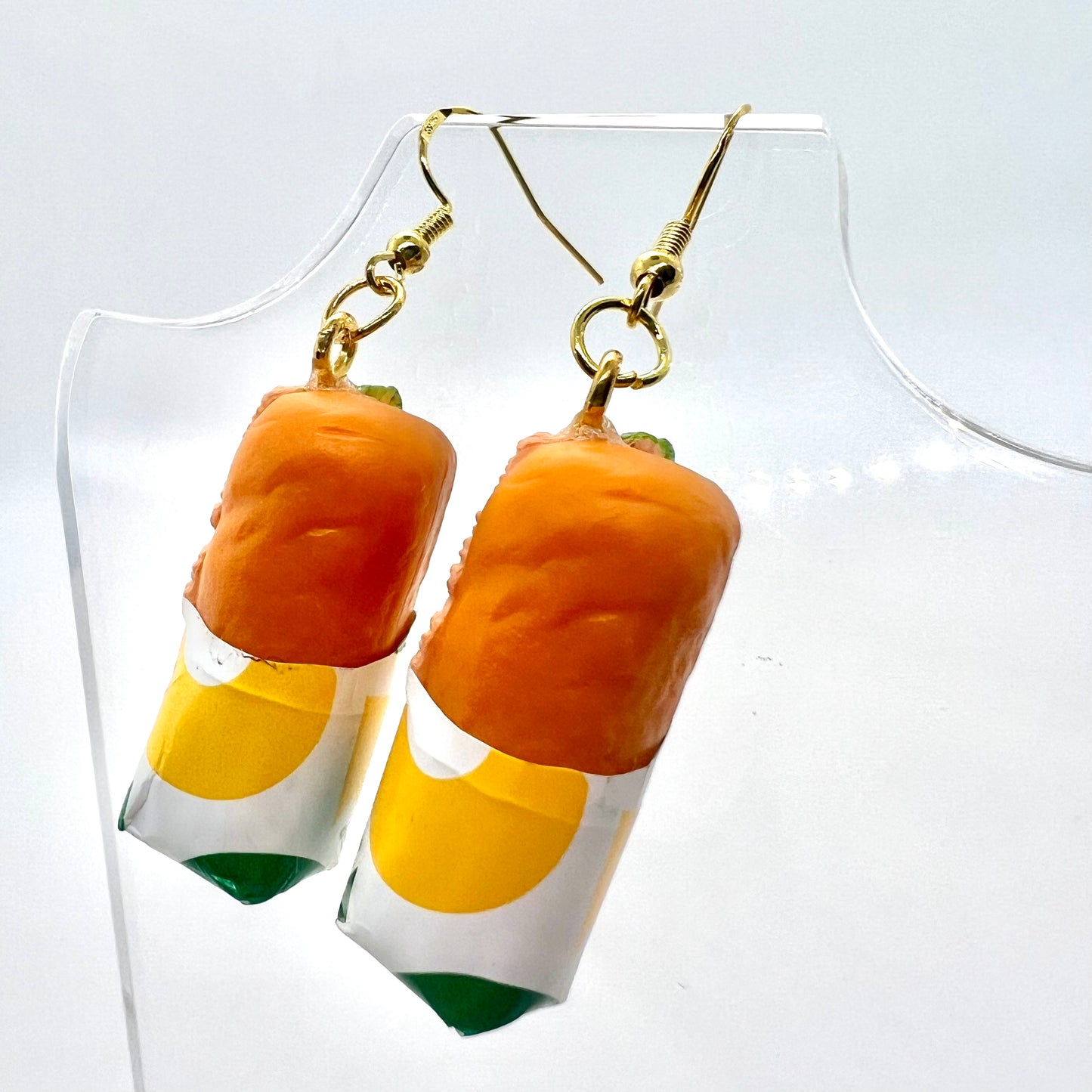 Subway Tuna Sub Earrings