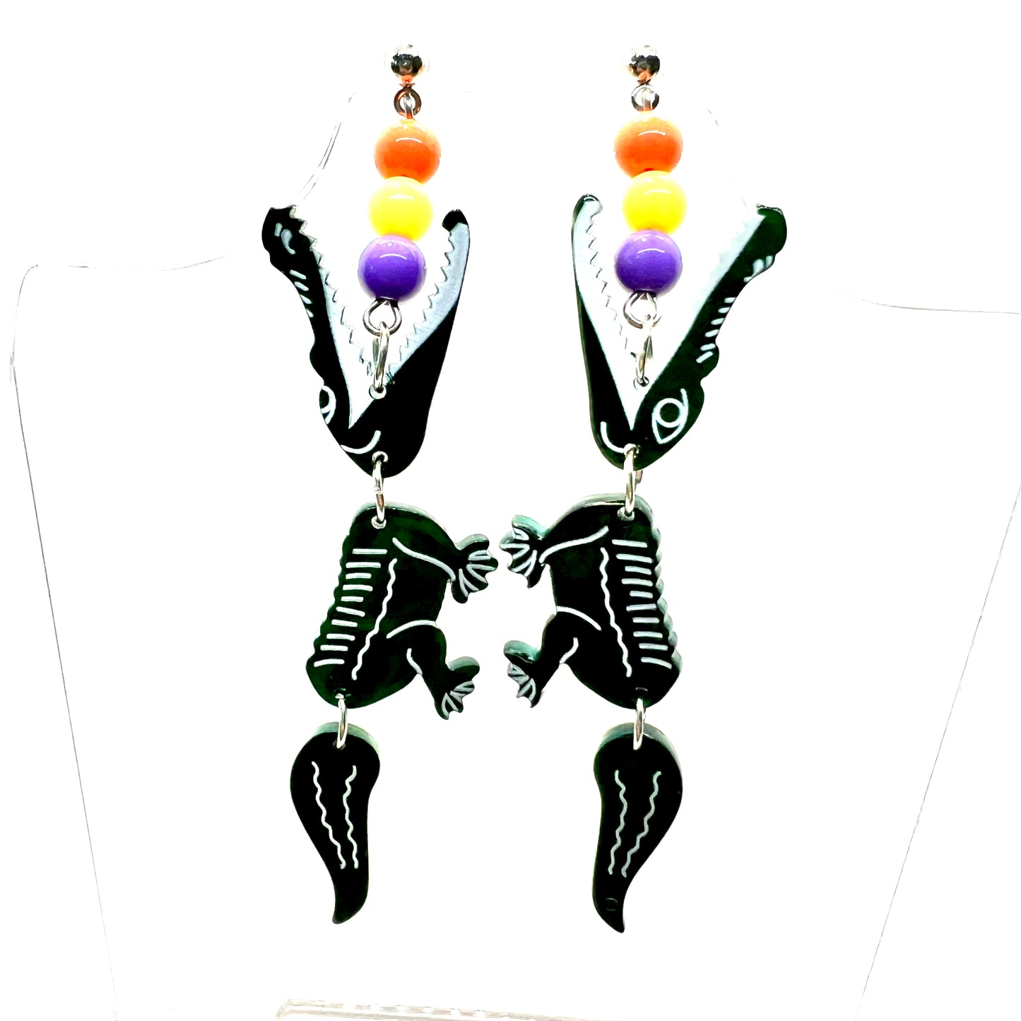 Crocodile Earrings