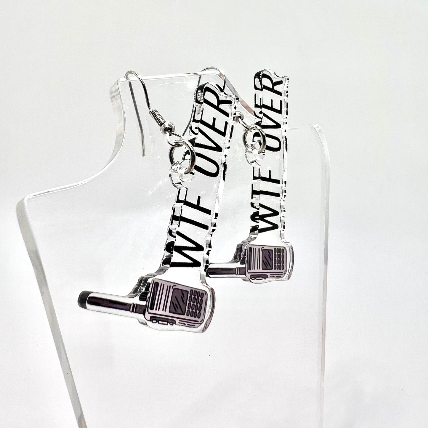 WTF Walkie Talkie Earrings