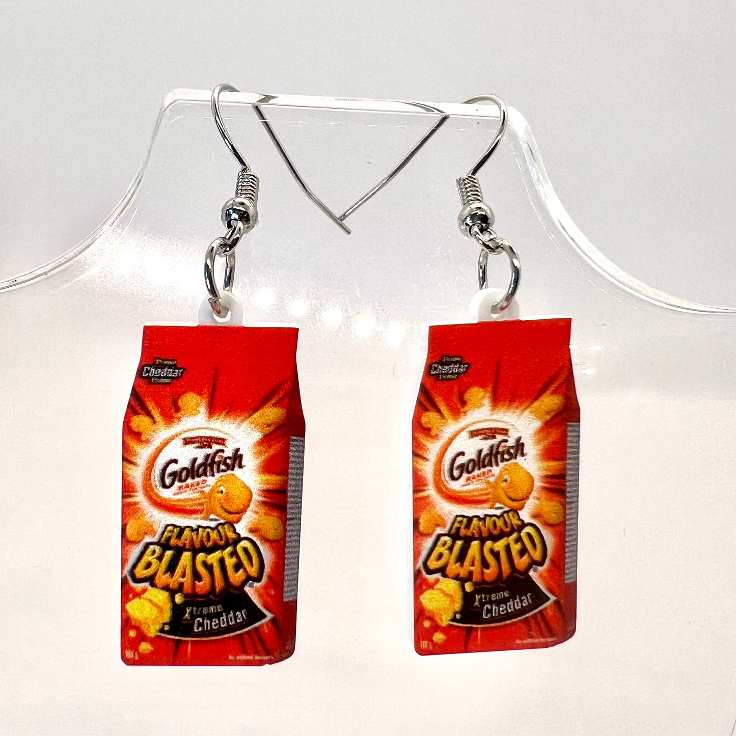 Goldfish Bag Earrings