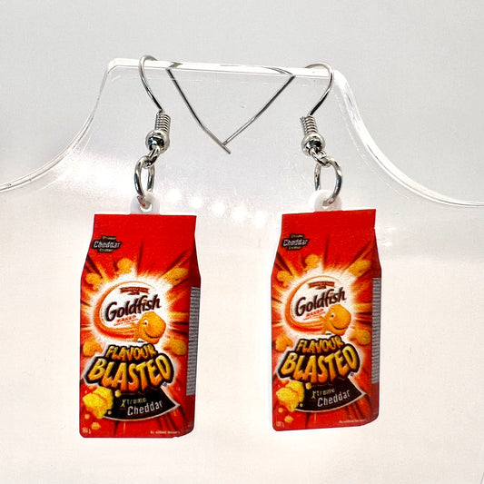 Goldfish Bag Earrings