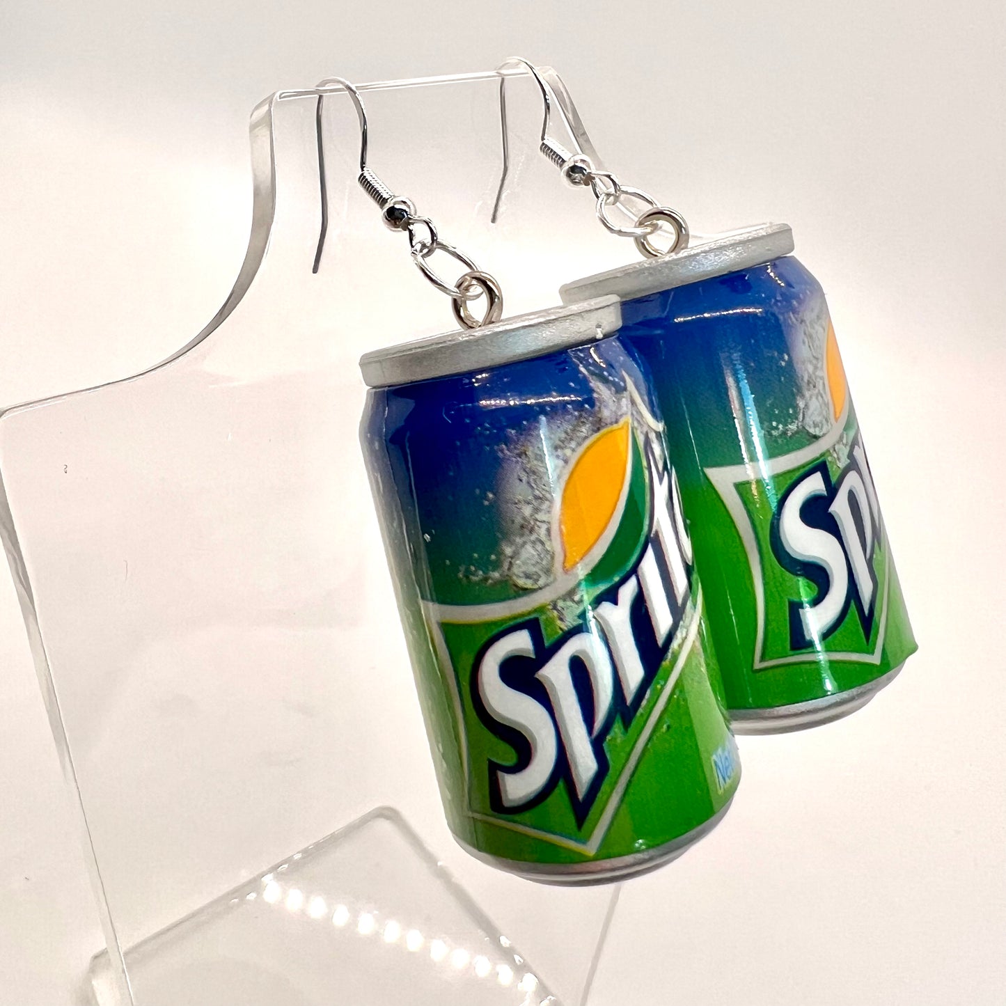 Large Sprite Can Earrings