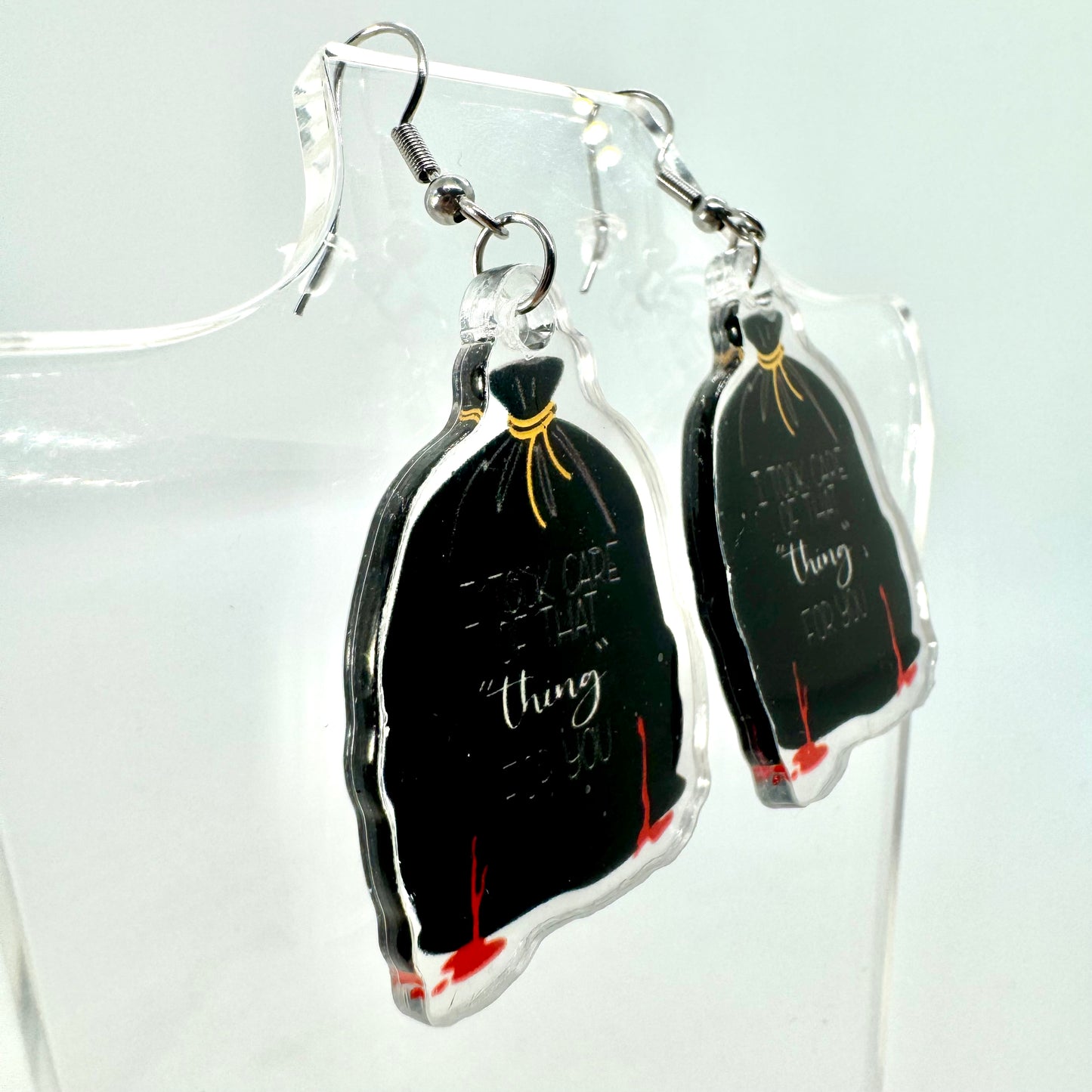 Murder Trash Earrings