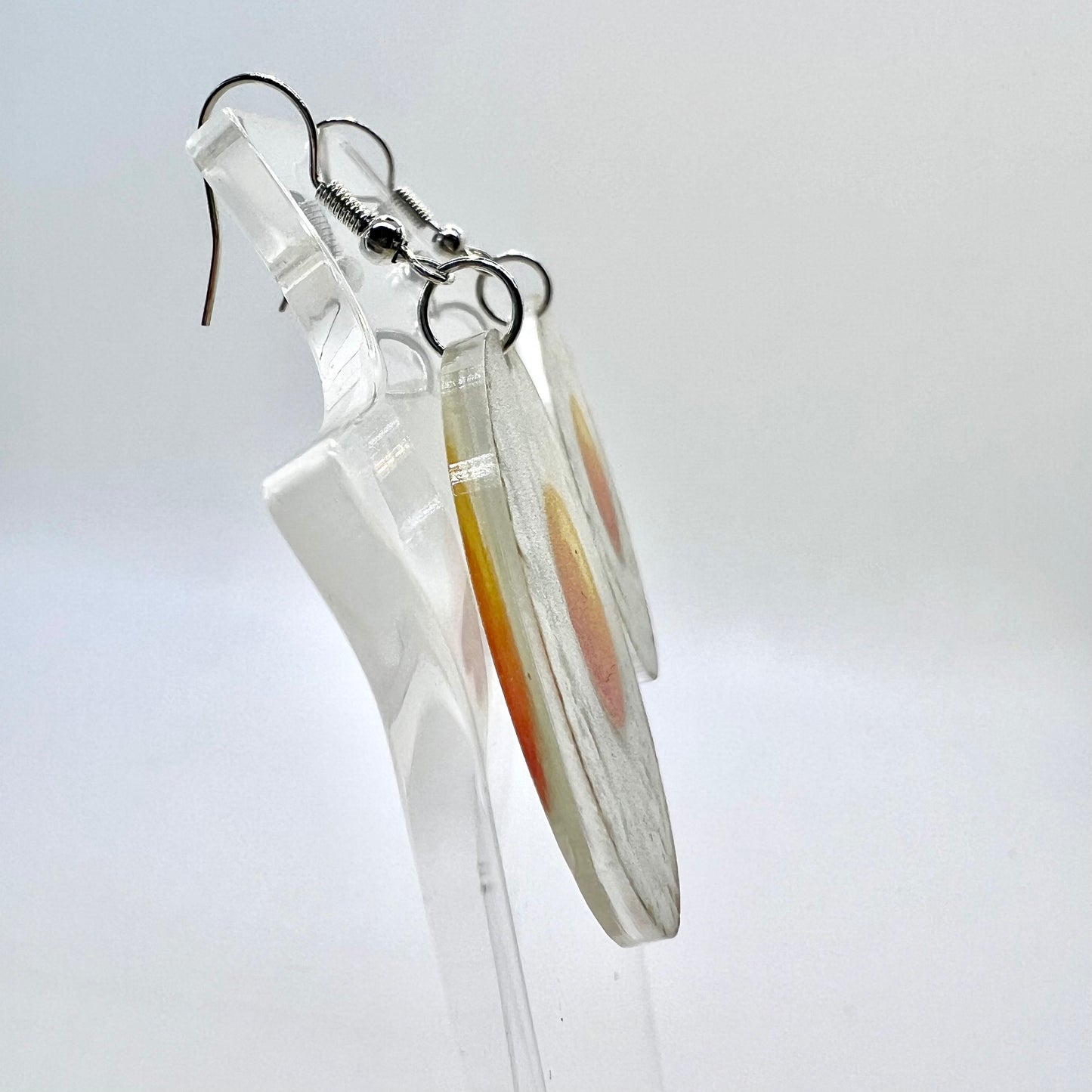 Fried Egg Earrings