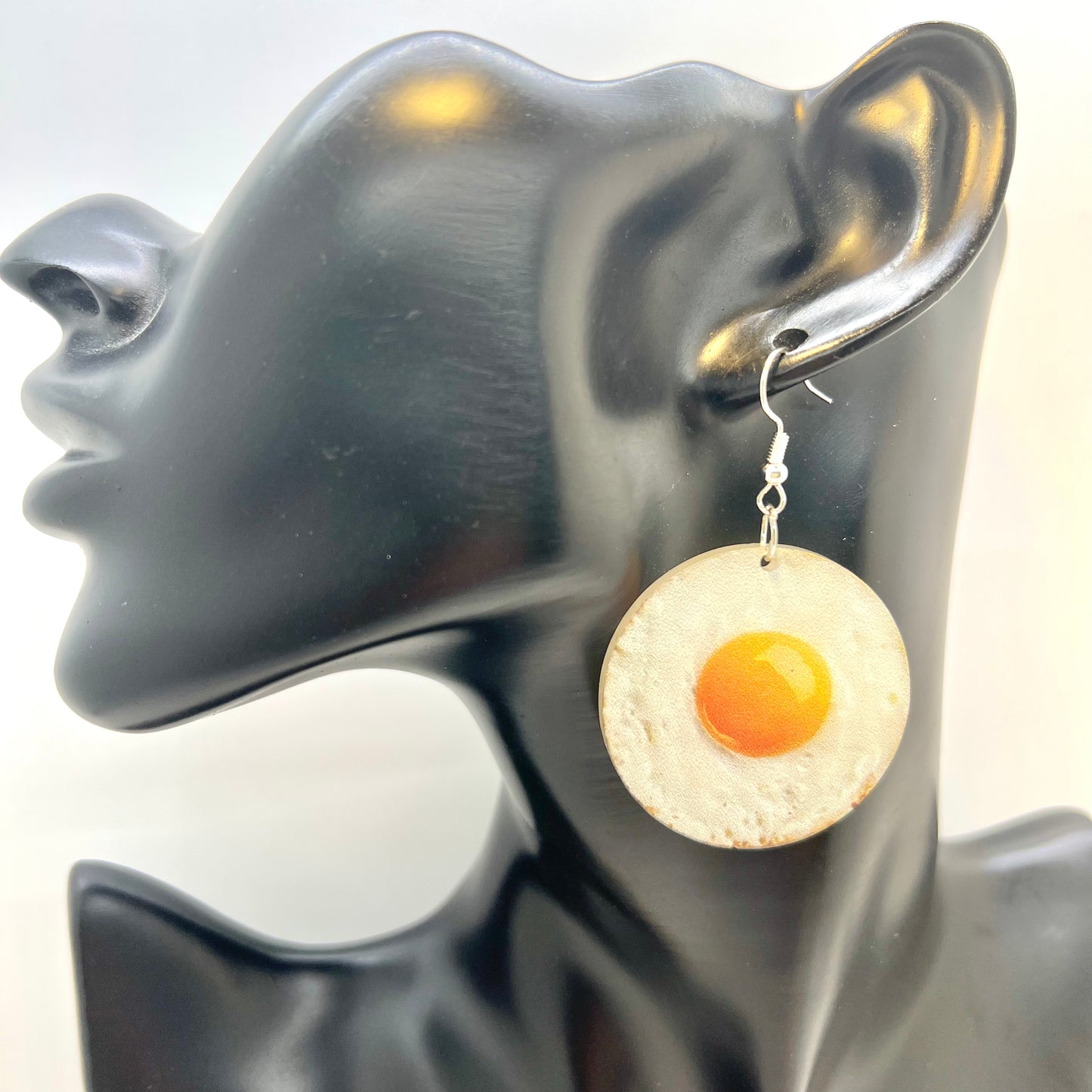 Fried Egg Earrings