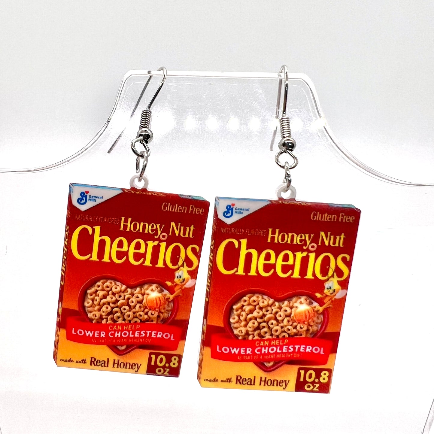 Honey Nut Cheerios Earrings