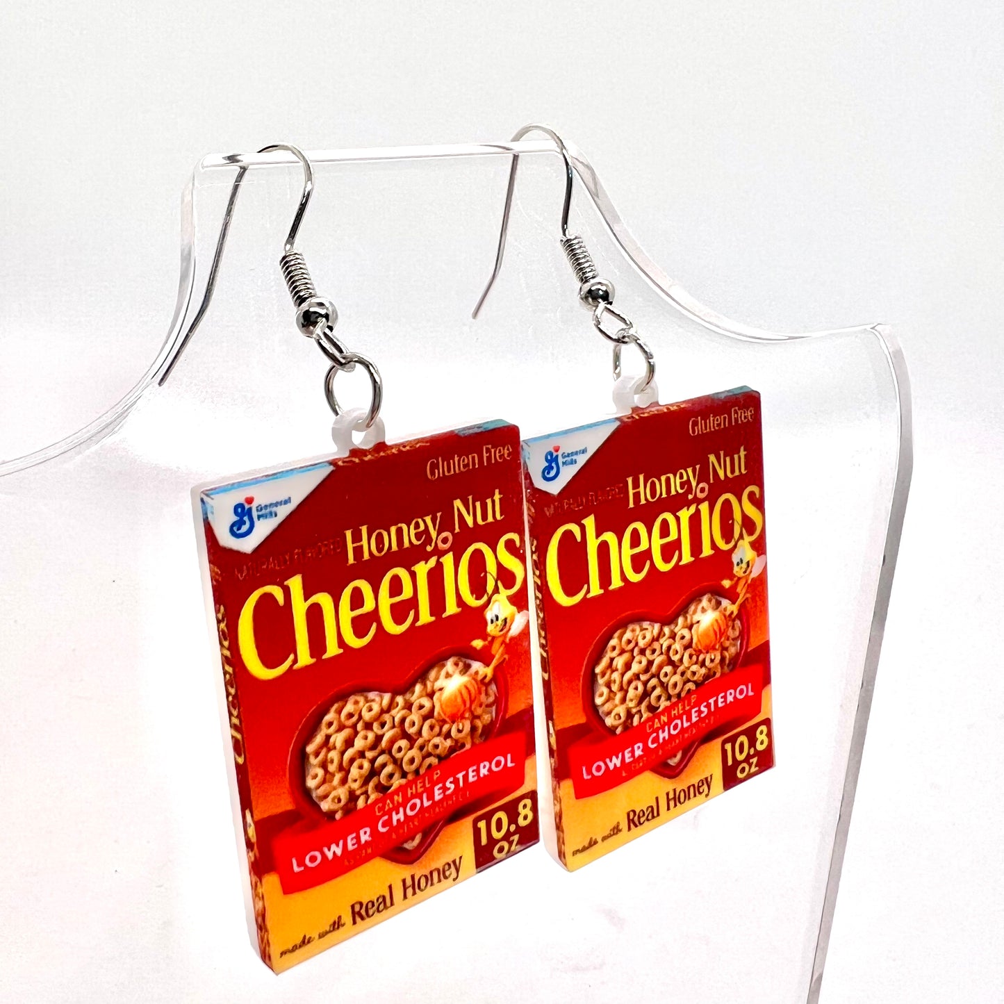 Honey Nut Cheerios Earrings