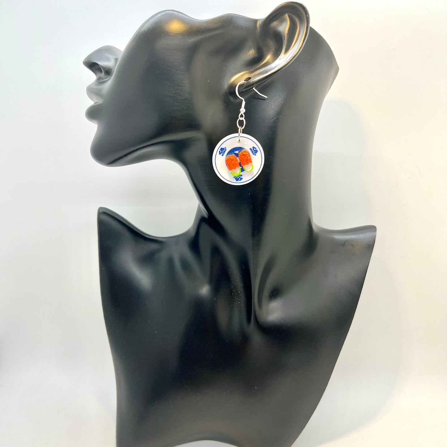Sushi Plate Earrings
