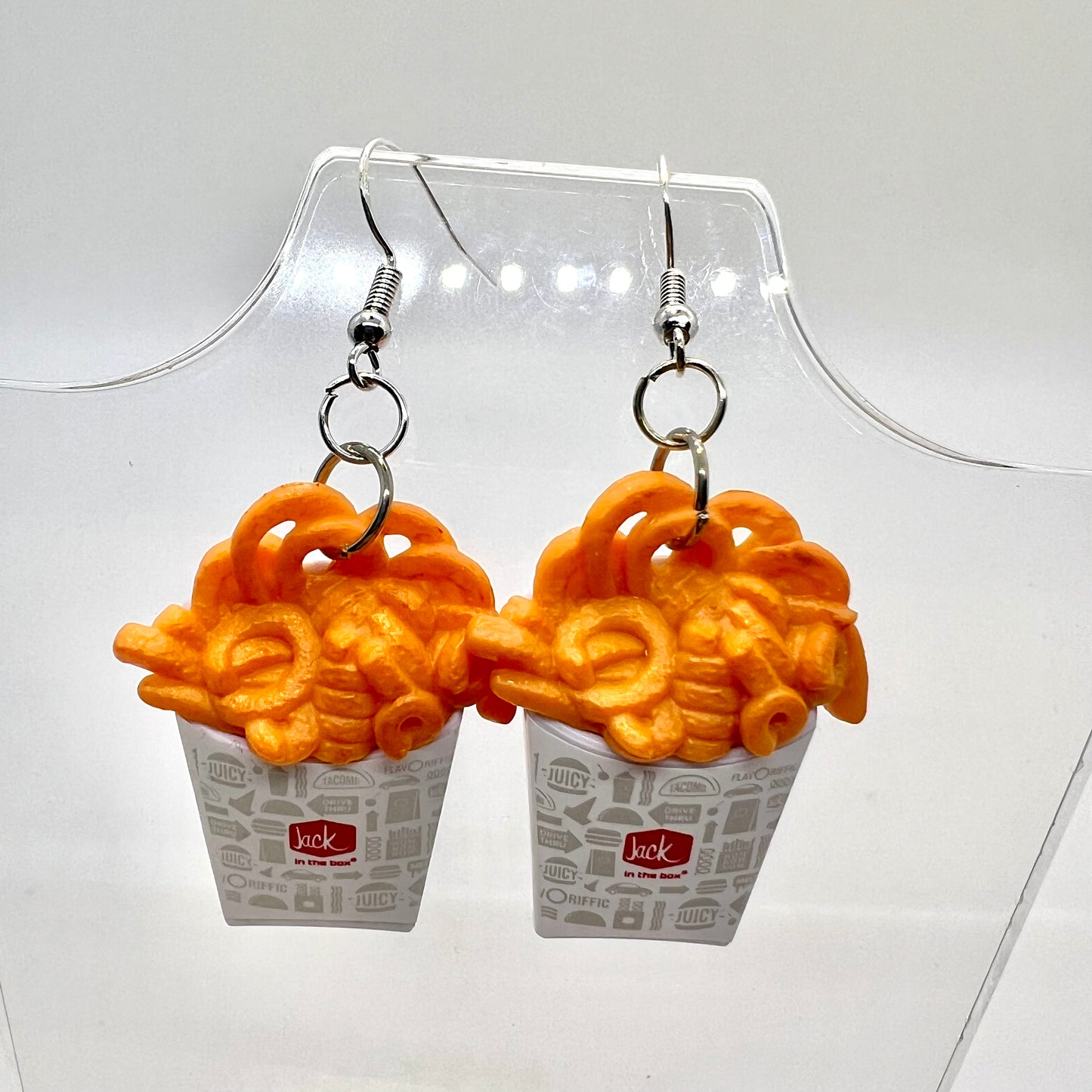 Curly Fries Earring