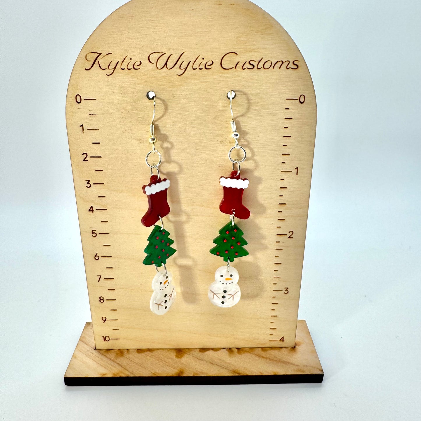 Christmas Chain Earrings