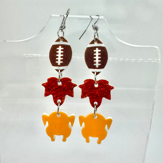 Fall Chain Earrings