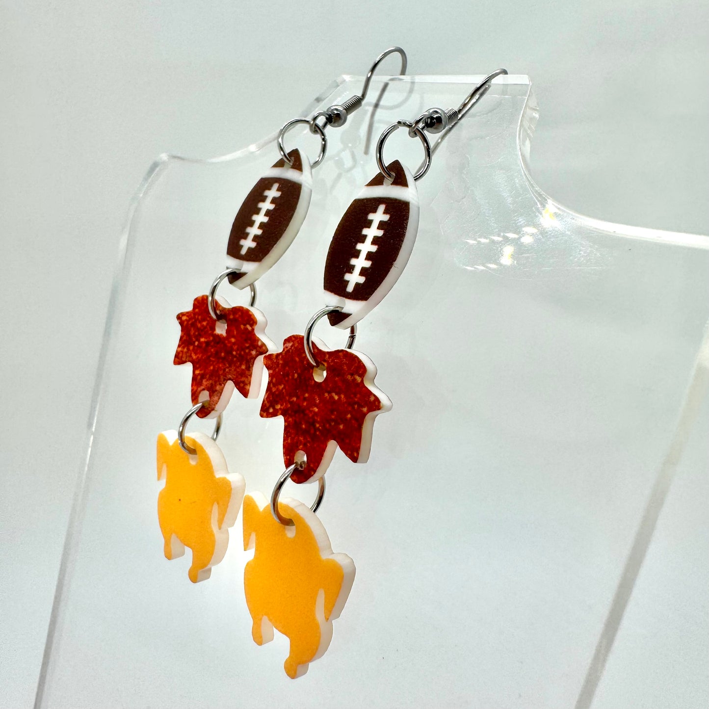 Fall Chain Earrings