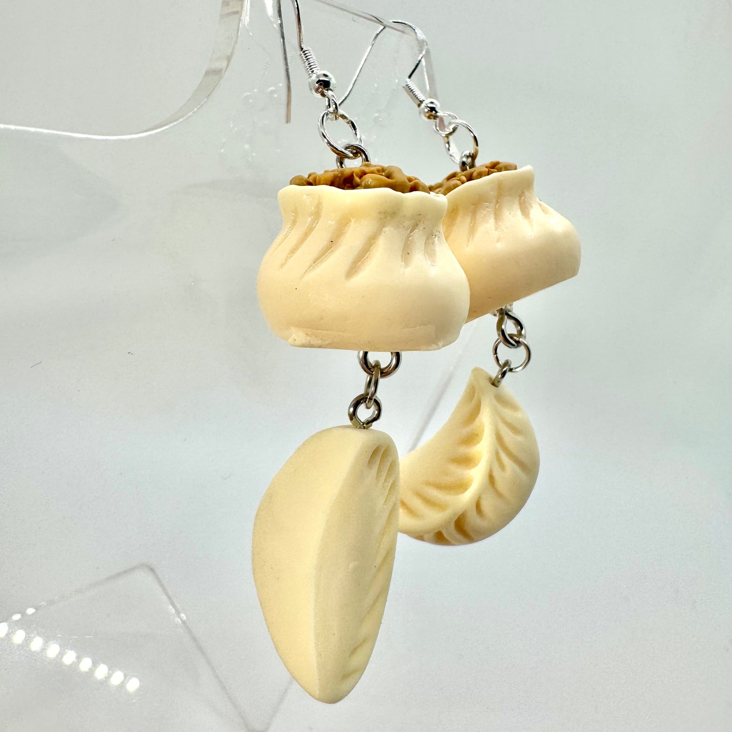 Steamed Dumpling Earrings