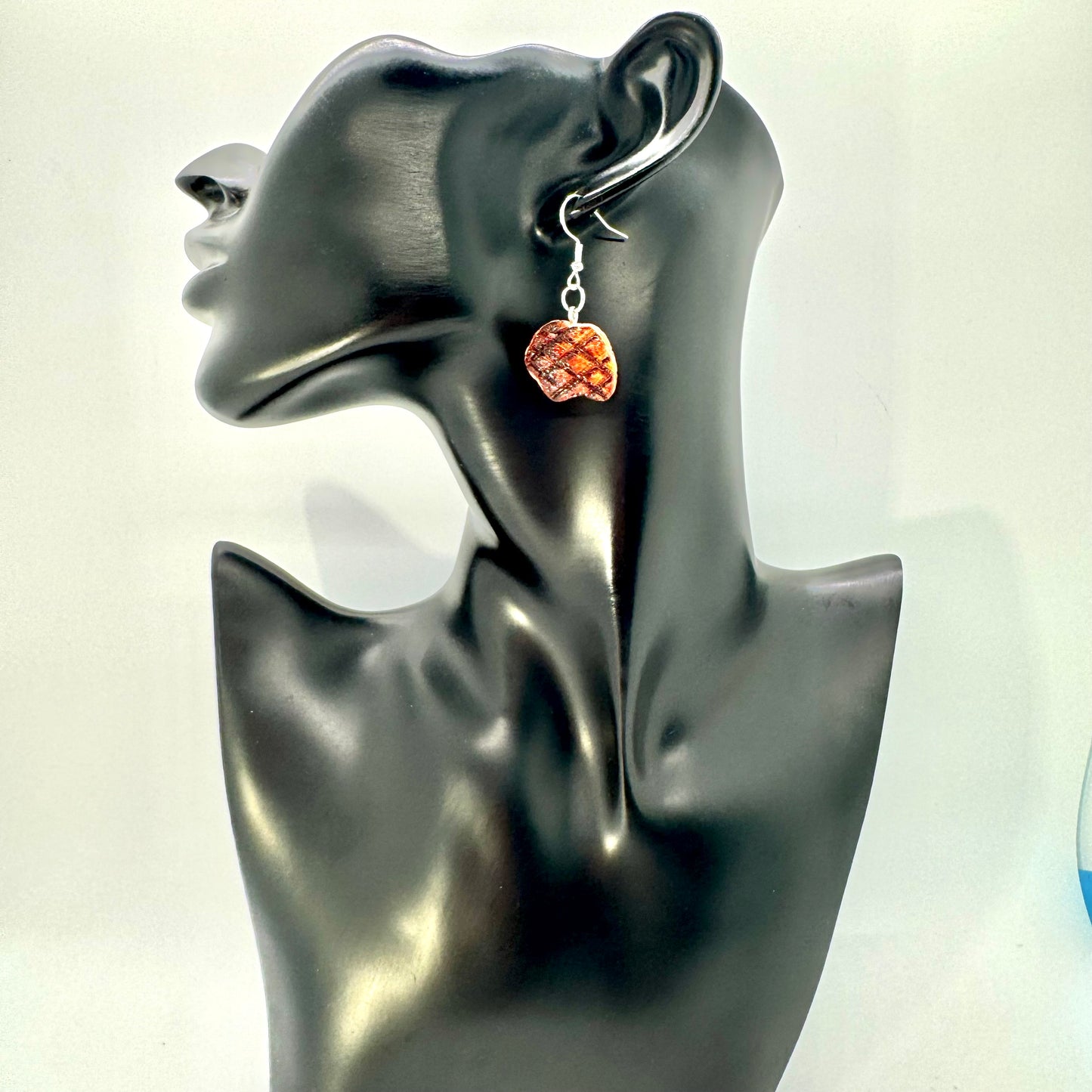 Steak Earrings
