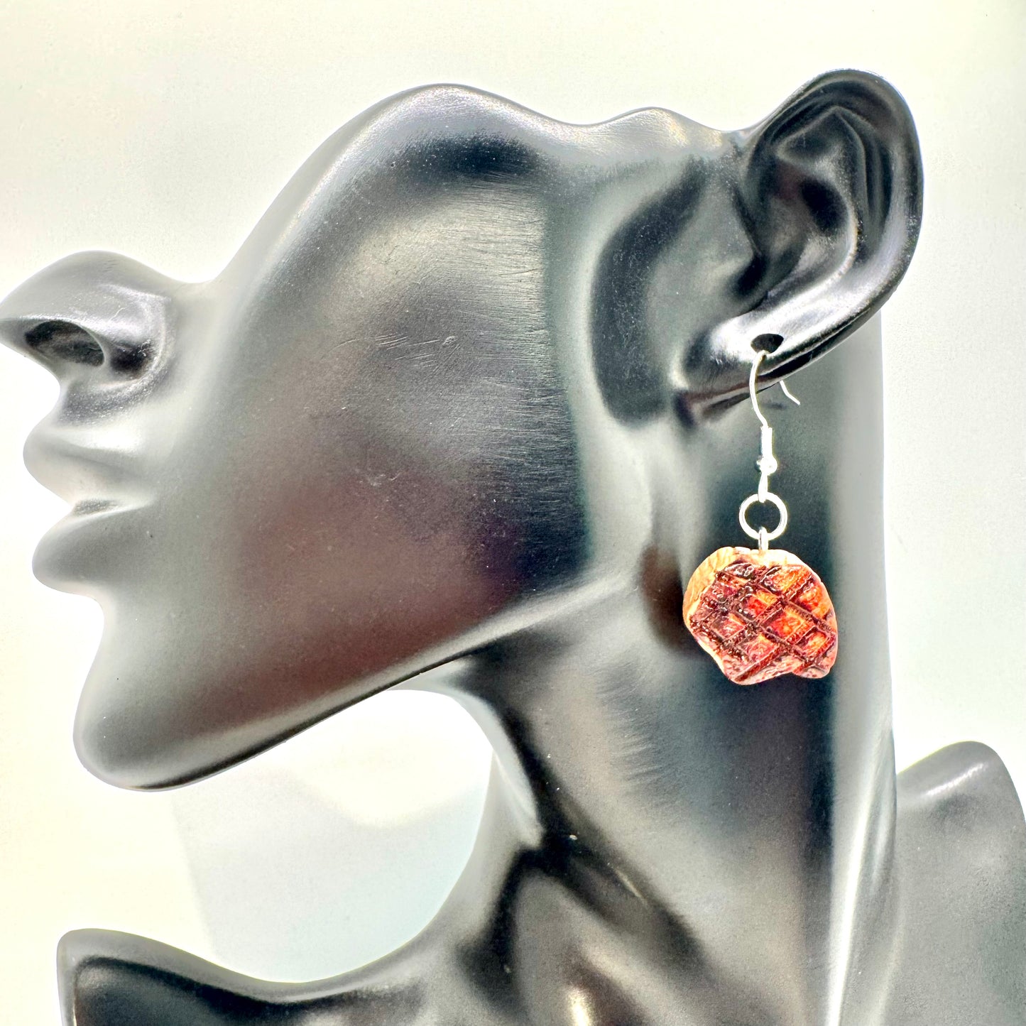 Steak Earrings