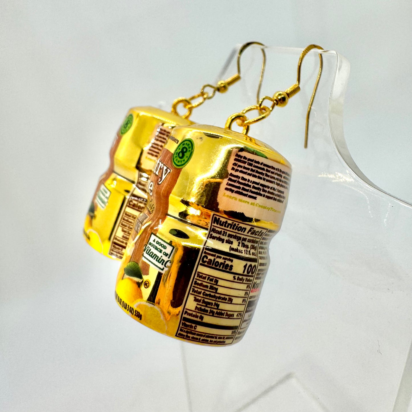 Gold Lemonade Earrings