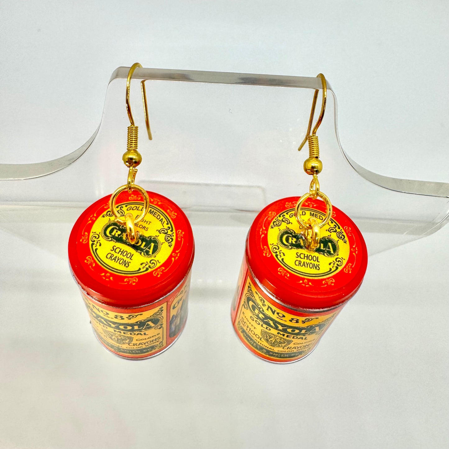 Crayola Tin Earrings