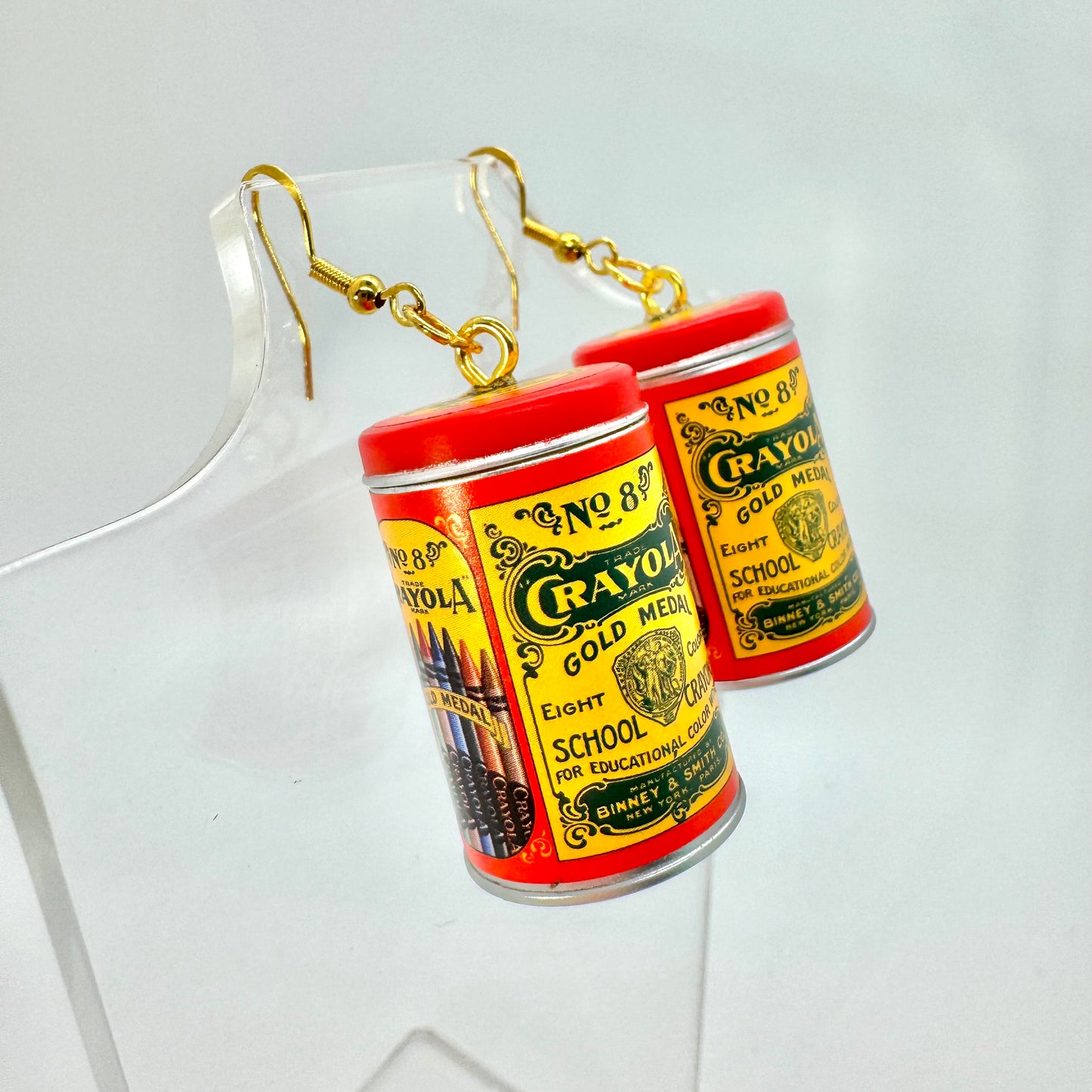 Crayola Tin Earrings