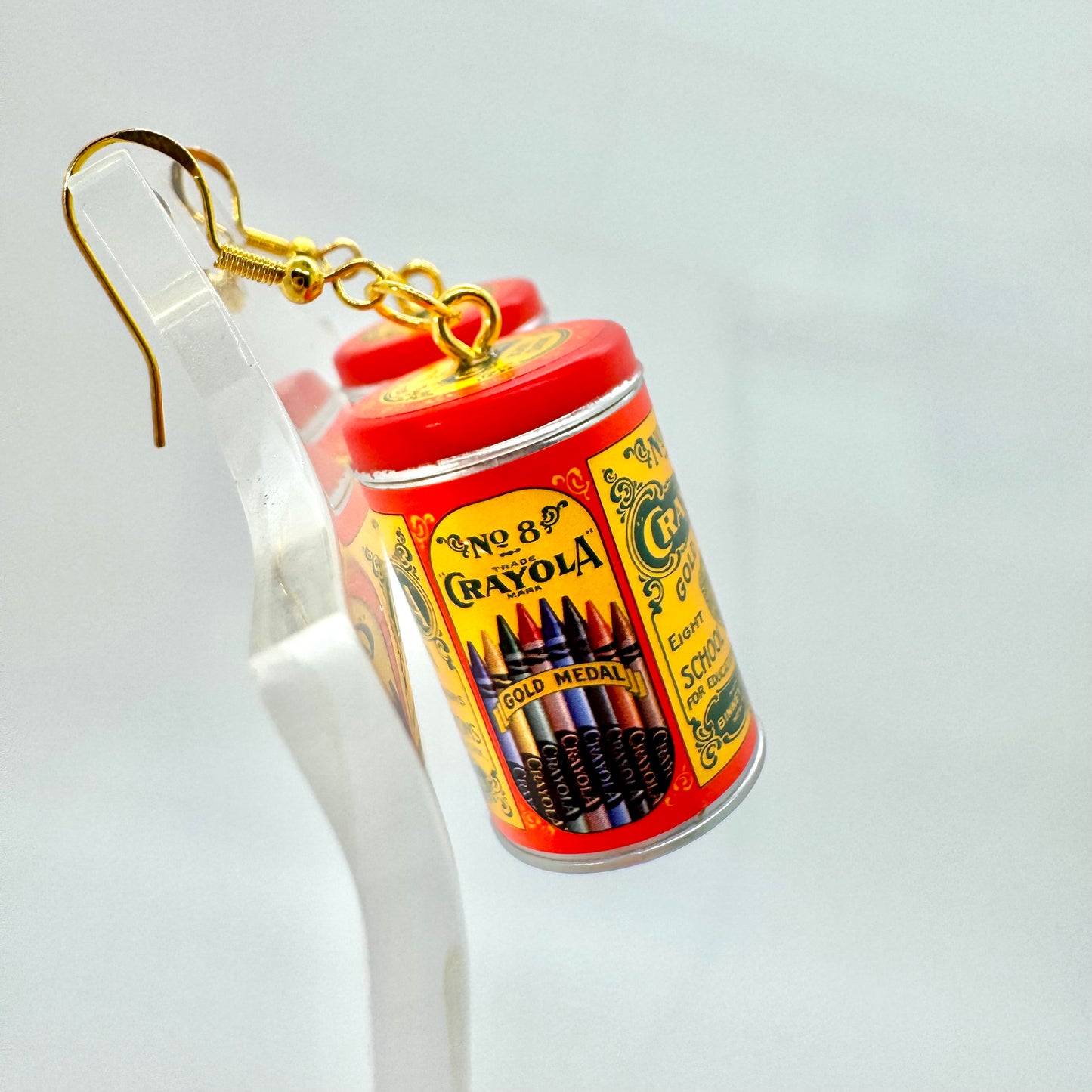 Crayola Tin Earrings