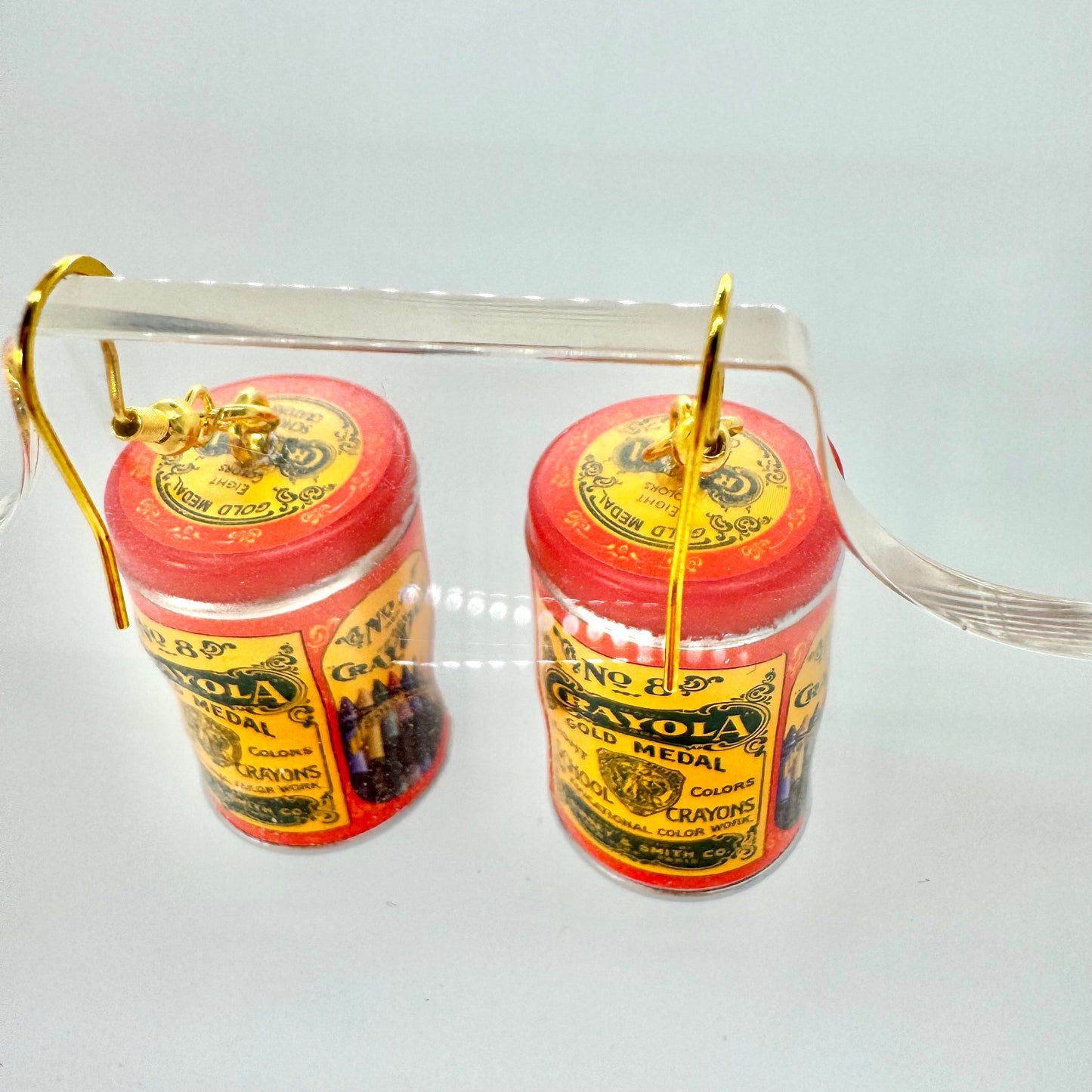 Crayola Tin Earrings