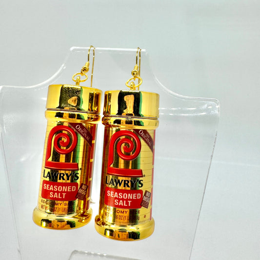 Gold Lawrys Seasoning Earrings