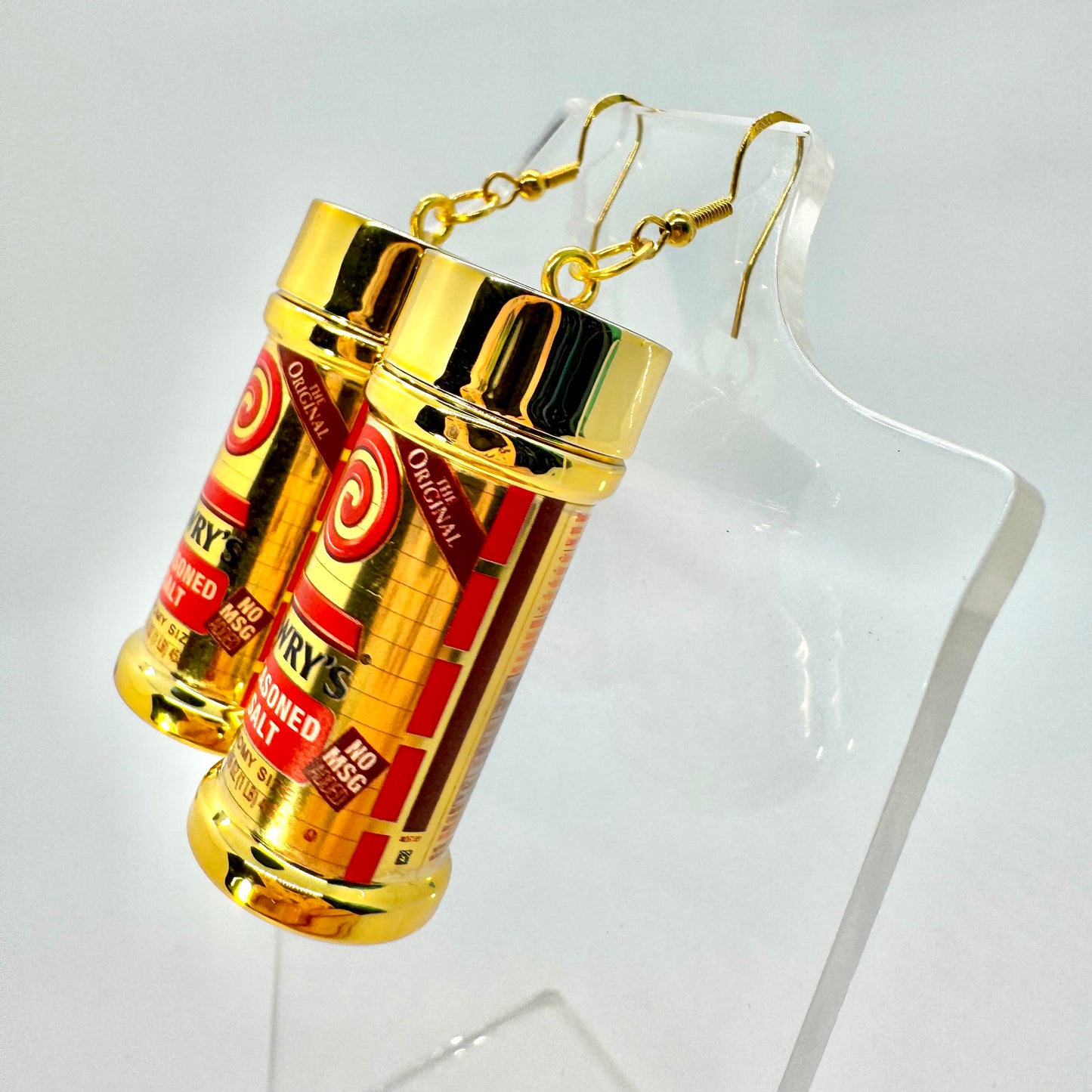 Gold Lawrys Seasoning Earrings