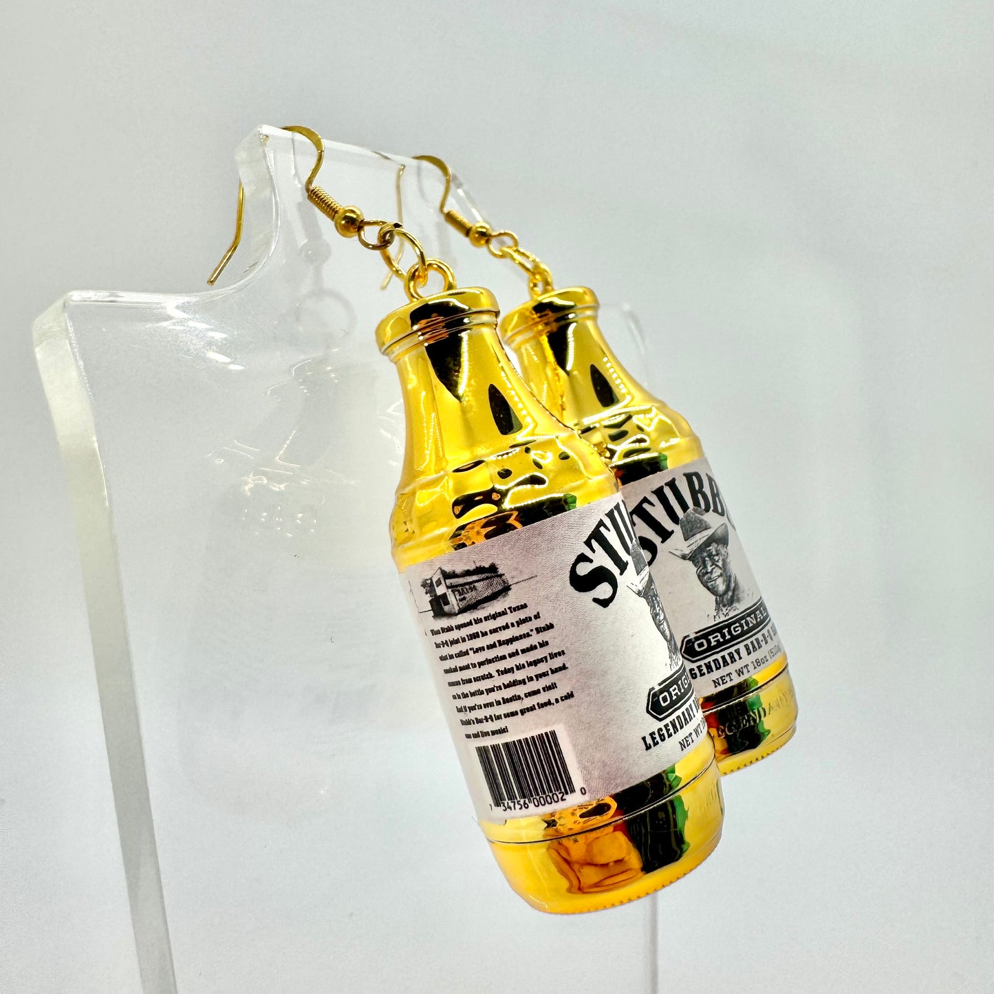 Gold Stubbs Sauce Earrings