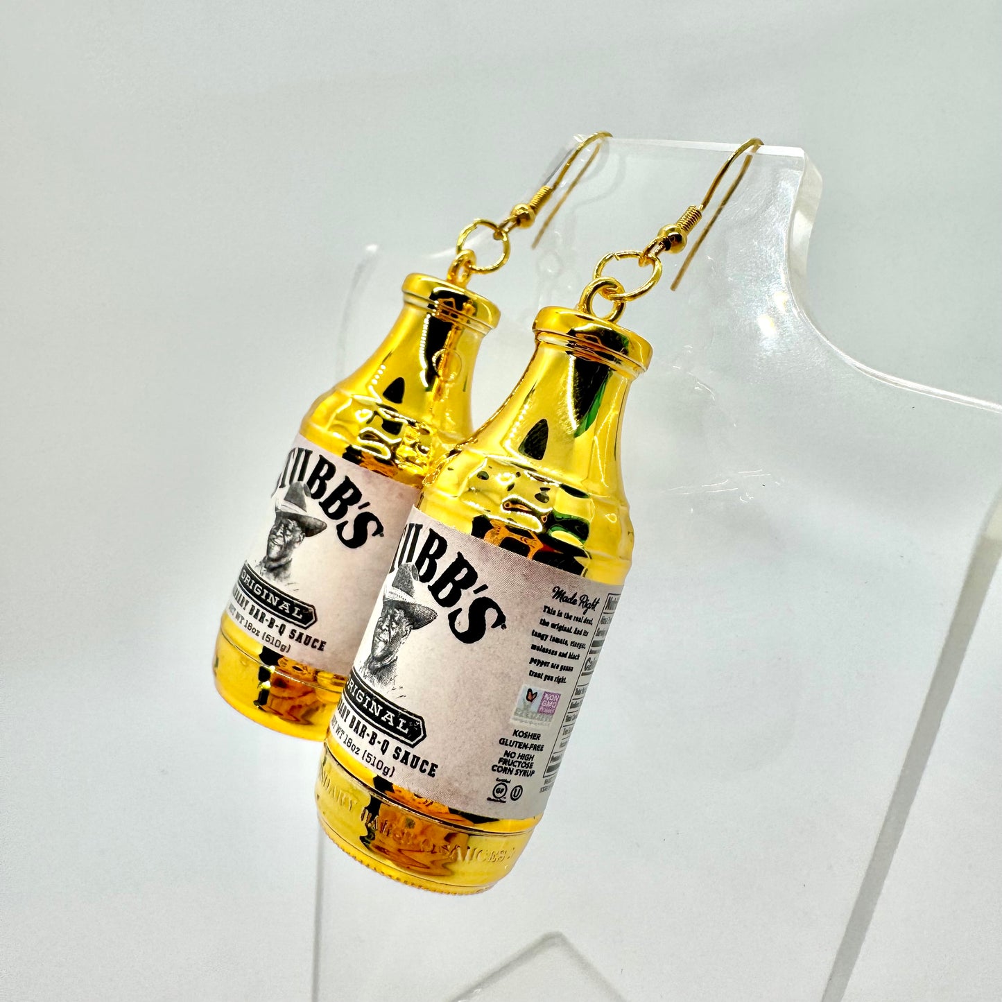 Gold Stubbs Sauce Earrings
