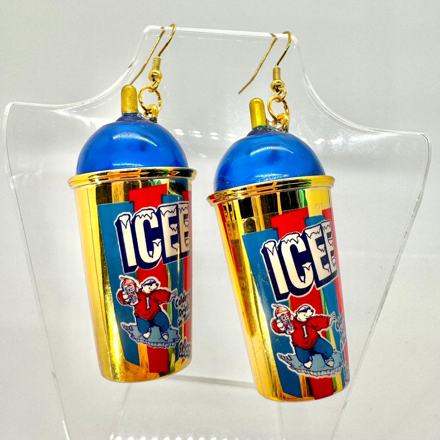 Gold Icee Earrings