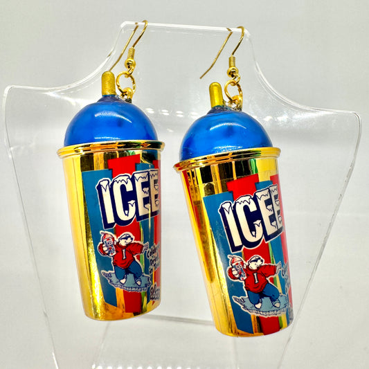 Gold Icee Earrings