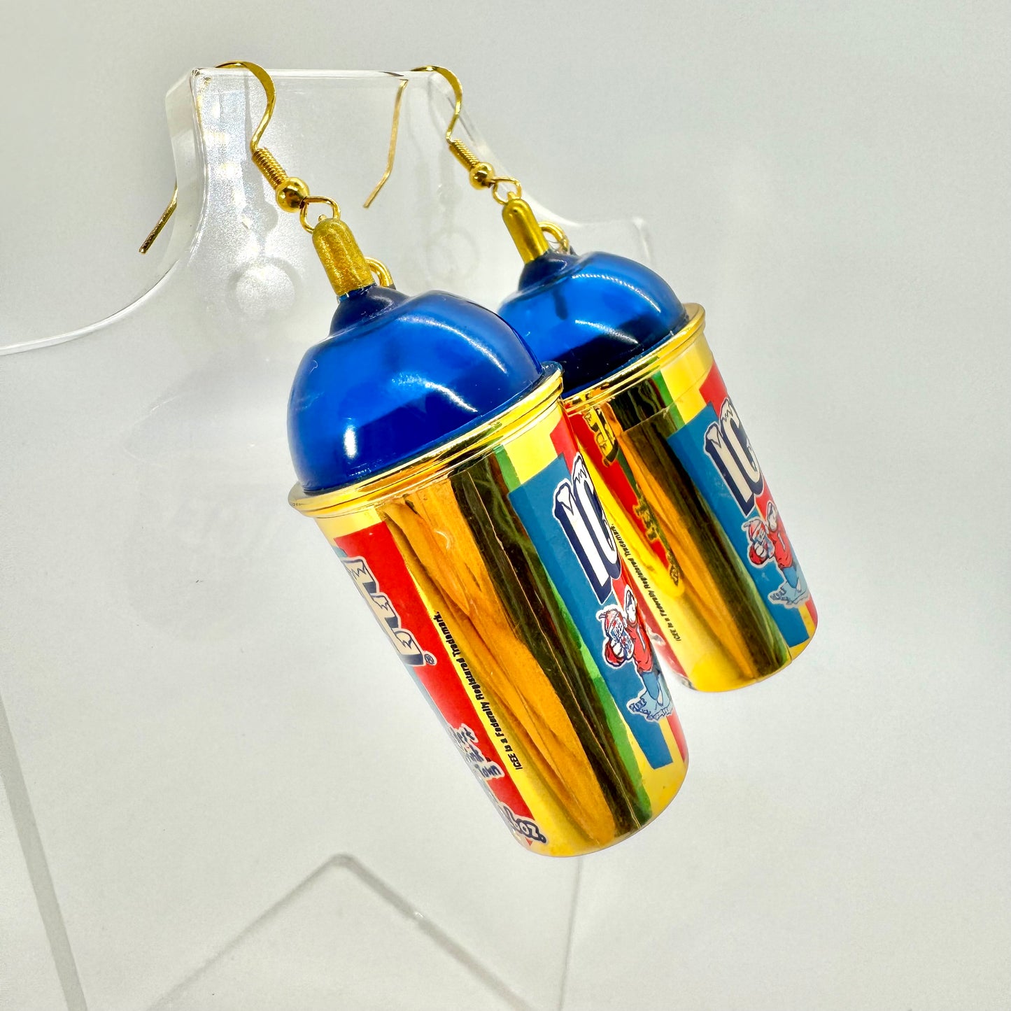 Gold Icee Earrings