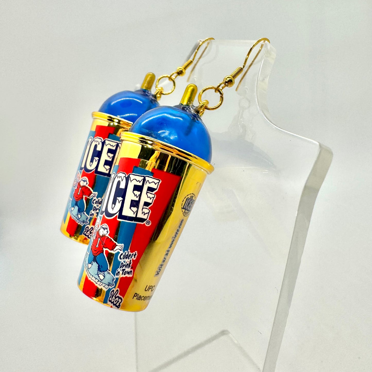 Gold Icee Earrings