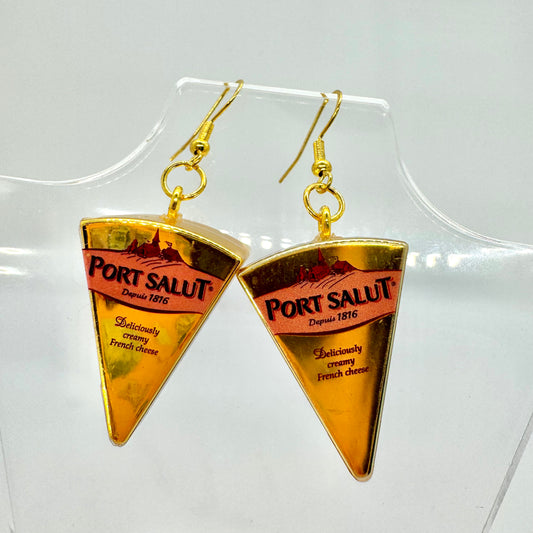 Port Salut Cheese Earrings