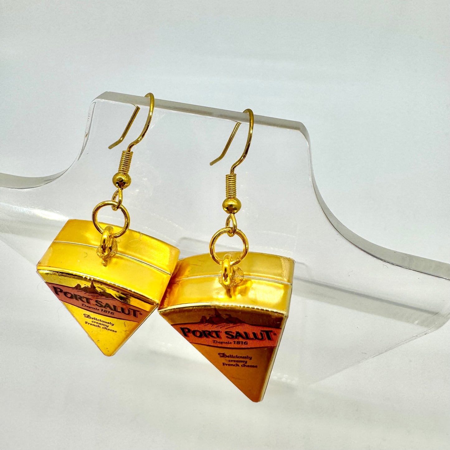 Port Salut Cheese Earrings