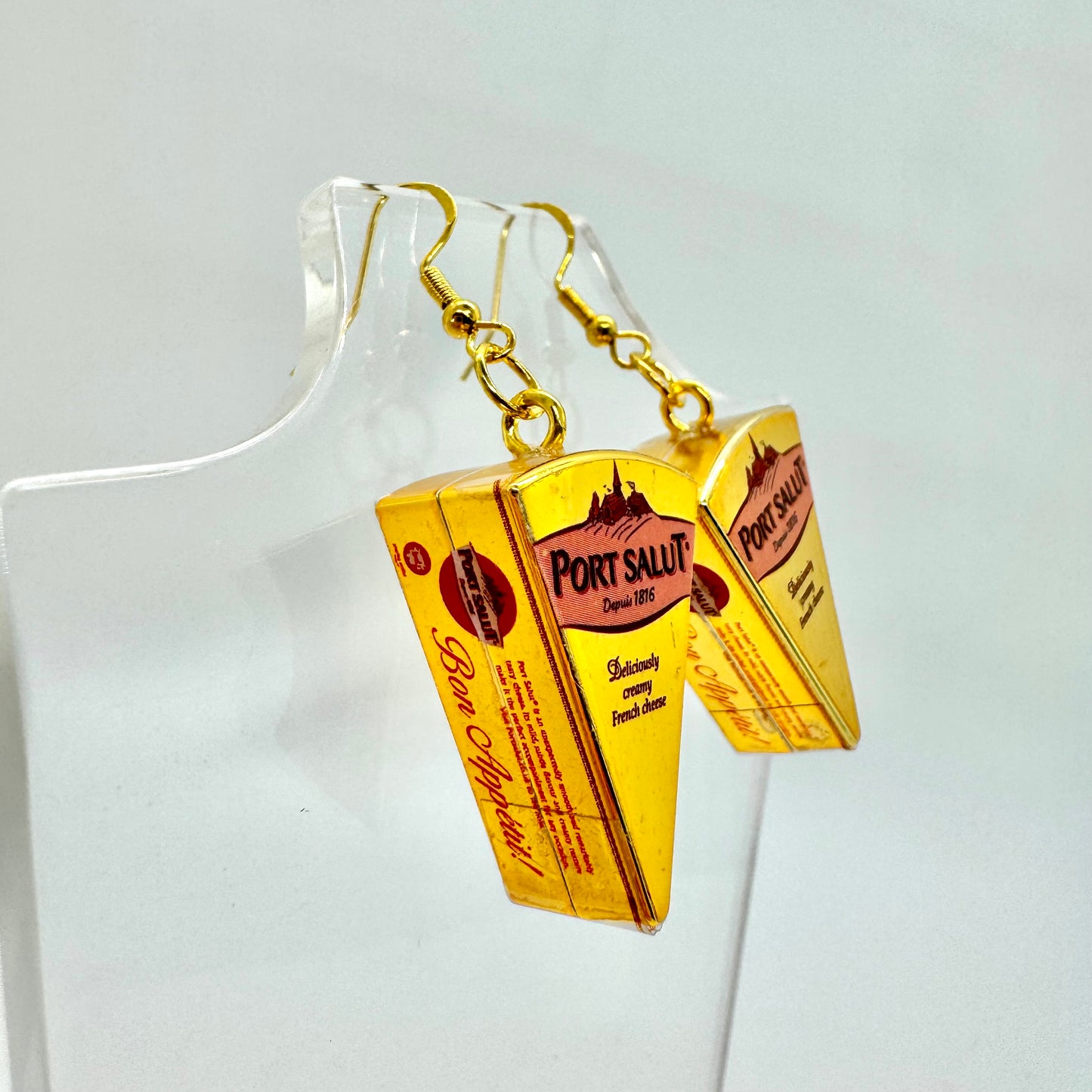 Port Salut Cheese Earrings