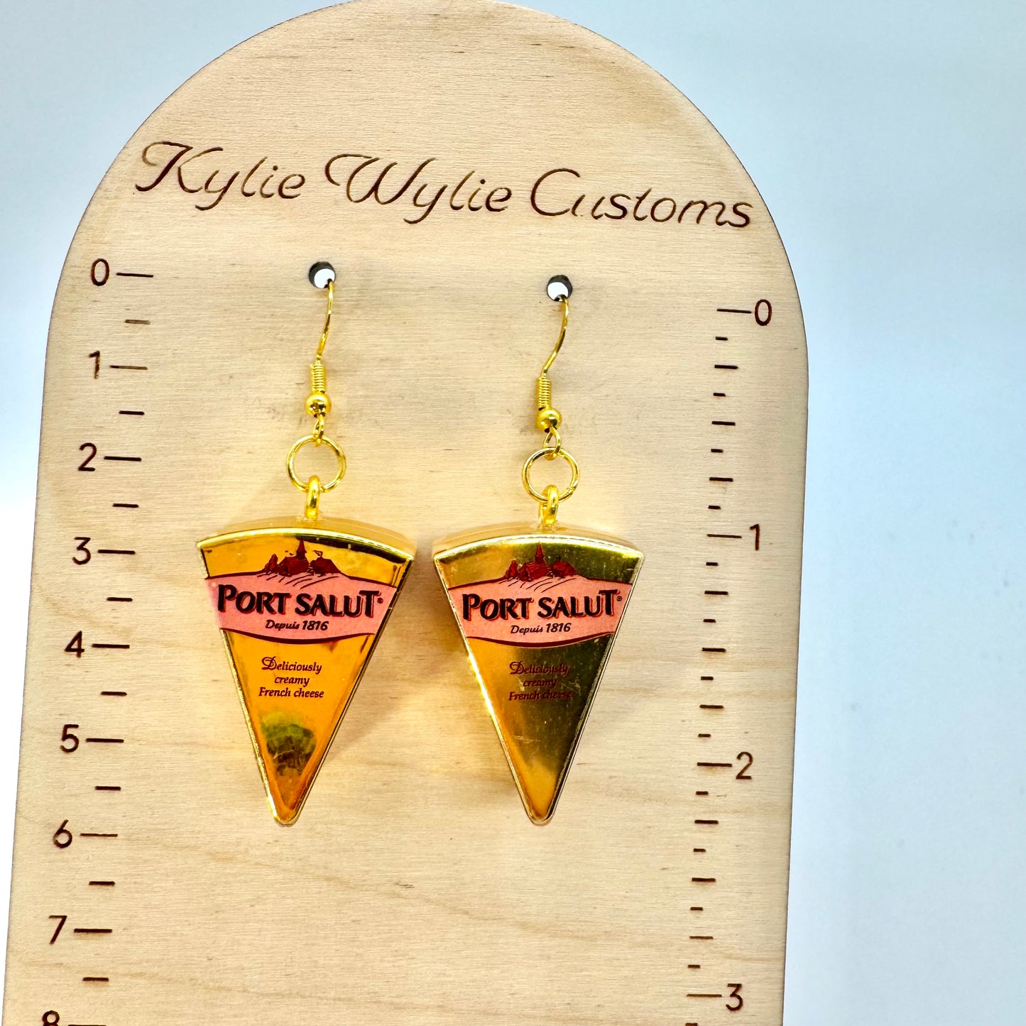 Port Salut Cheese Earrings