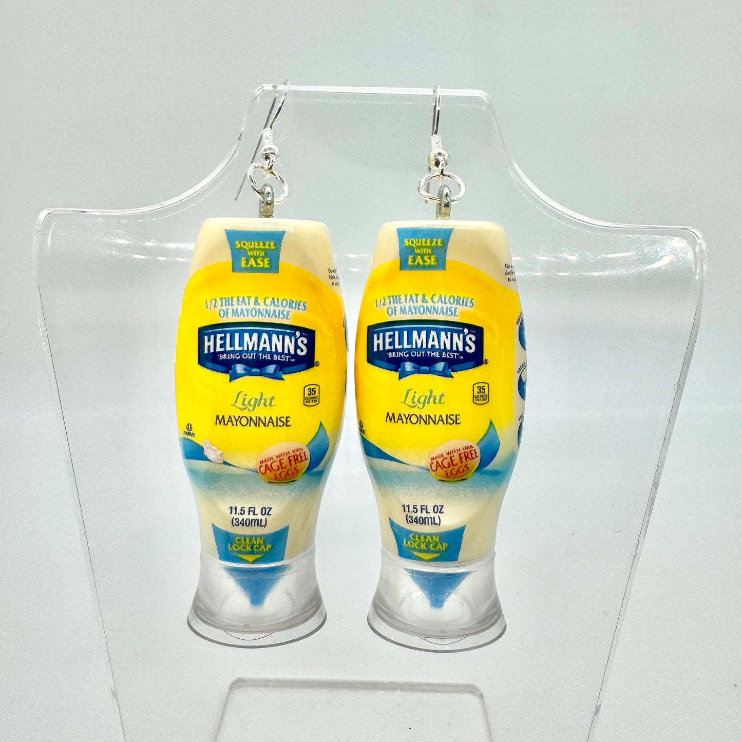 Mayonnaise Earrings