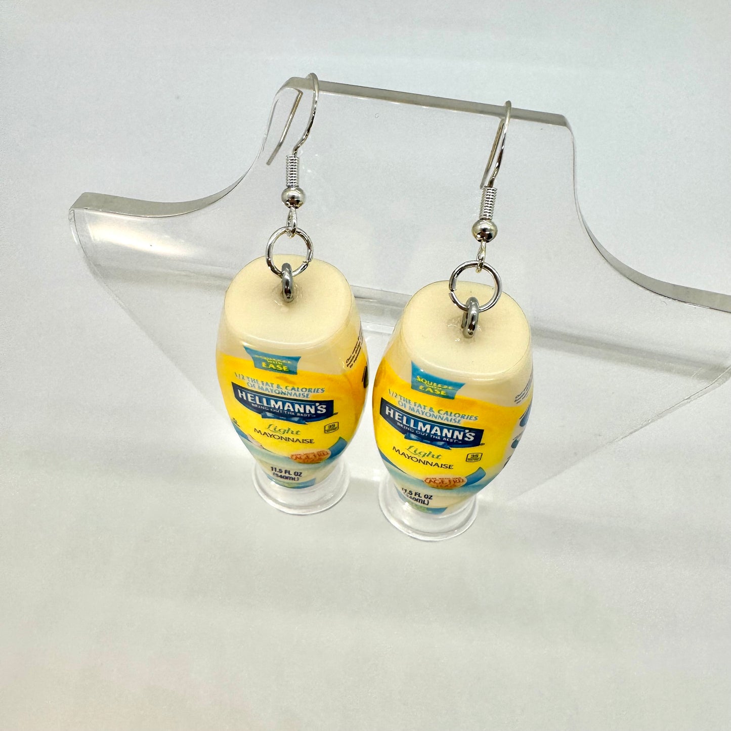 Mayonnaise Earrings