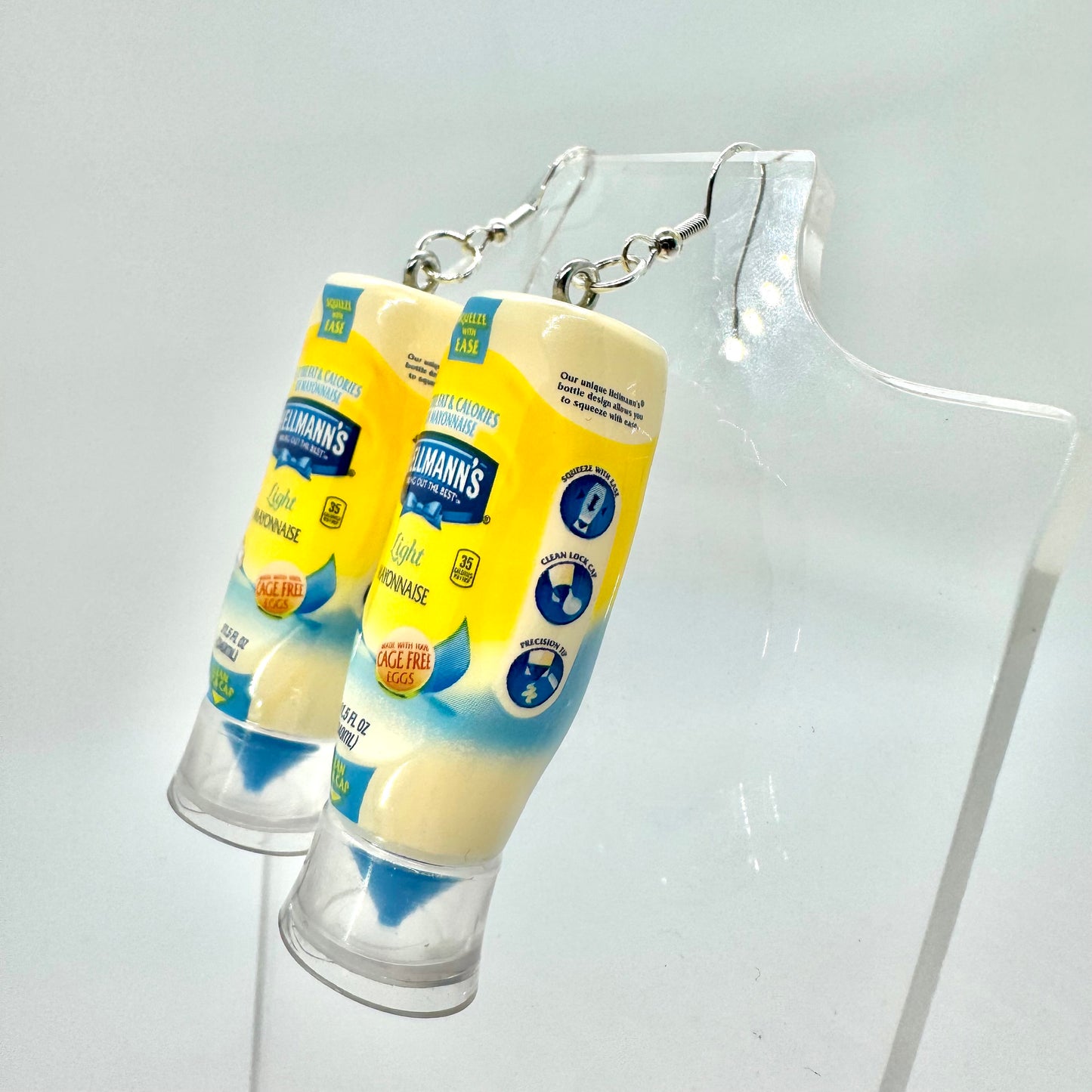 Mayonnaise Earrings