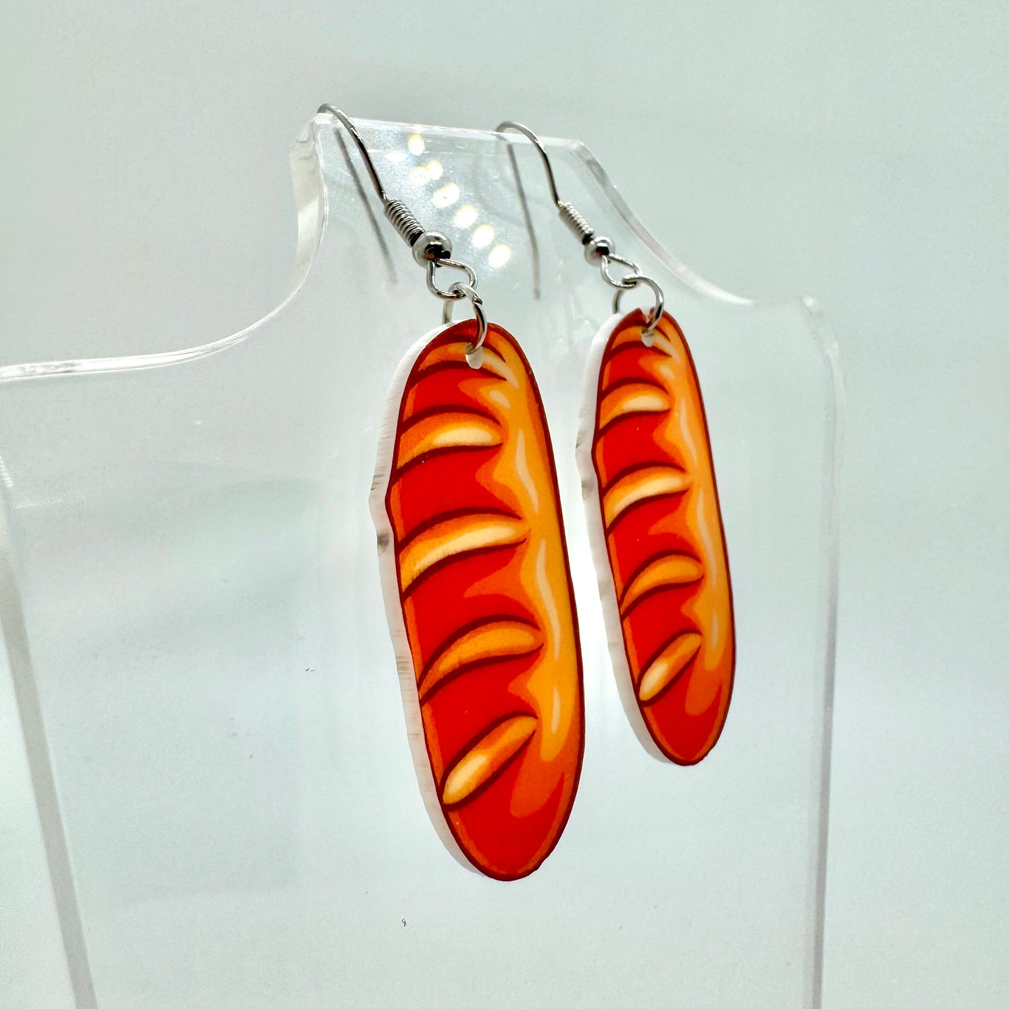 Dinner Roll Earrings