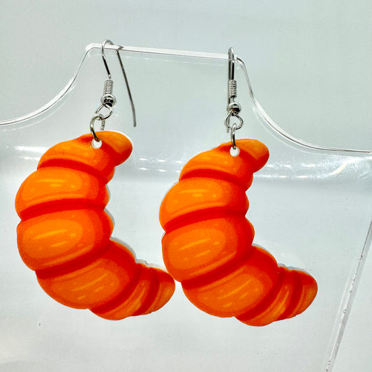 Croissant Roll Earrings