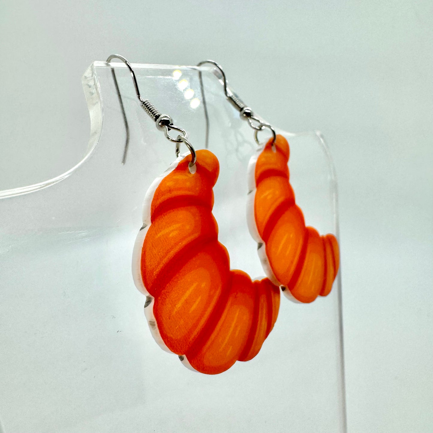 Croissant Roll Earrings